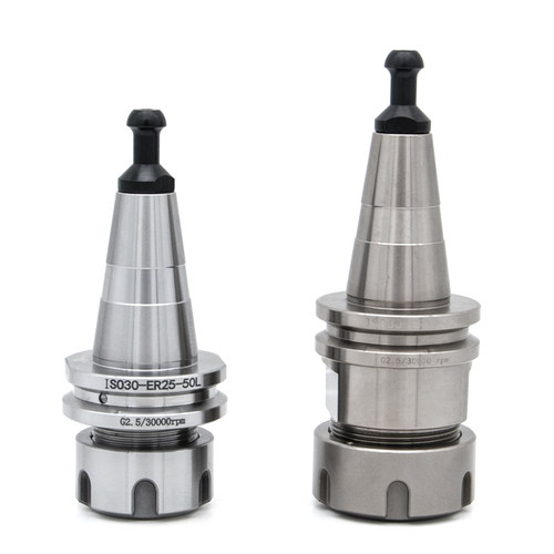 高精度雕刻机刀柄ISO30木工刀柄ER16ER20ER25ER32SK10SK16FMB22 - 图0