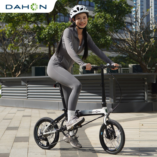 DAHON大行K3Plus16英寸超轻9变速碟刹折叠自行车成人男女式KAA693