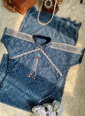 2021桃枝家原创汉服压襟两用款