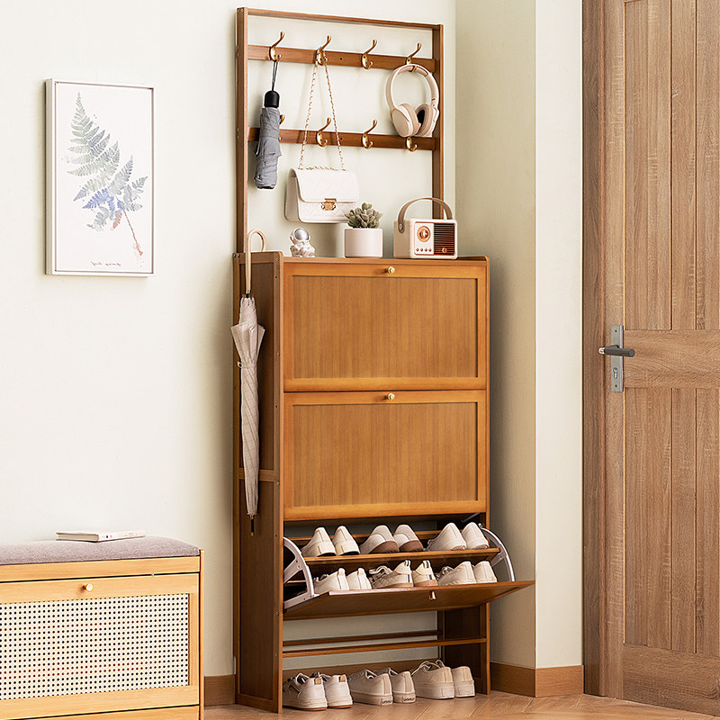 超薄鞋架子多层家用门口翻斗鞋柜大容量收纳省空间简易入户门玄关,淘宝优惠券,粉丝福利购,淘宝优惠卷