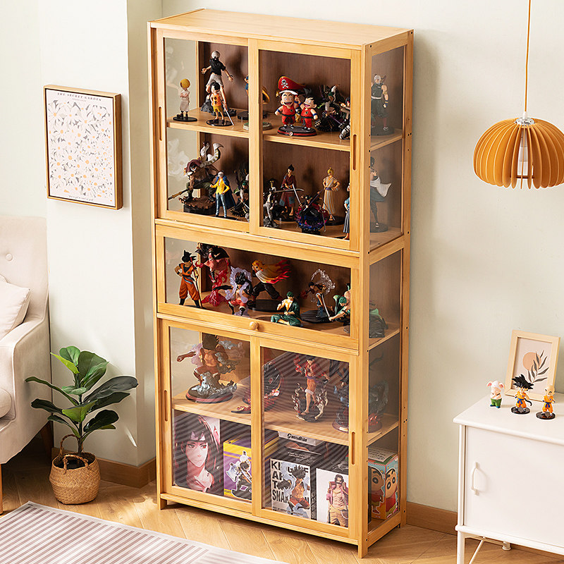 手办展示柜亚克力展示架非玻璃产品陈列柜子模型玩具小型烟柜货架,淘宝优惠券,粉丝福利购,淘宝优惠卷