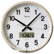 Telesonic modern chinese style silent wooden wall clock