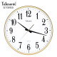 Telesonic Uranus Silent Round Quartz Clock