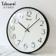 Living room silent wall clock TELESONIC/Uranus