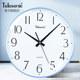 Uranus modern minimalist silent bedroom quartz wall clock