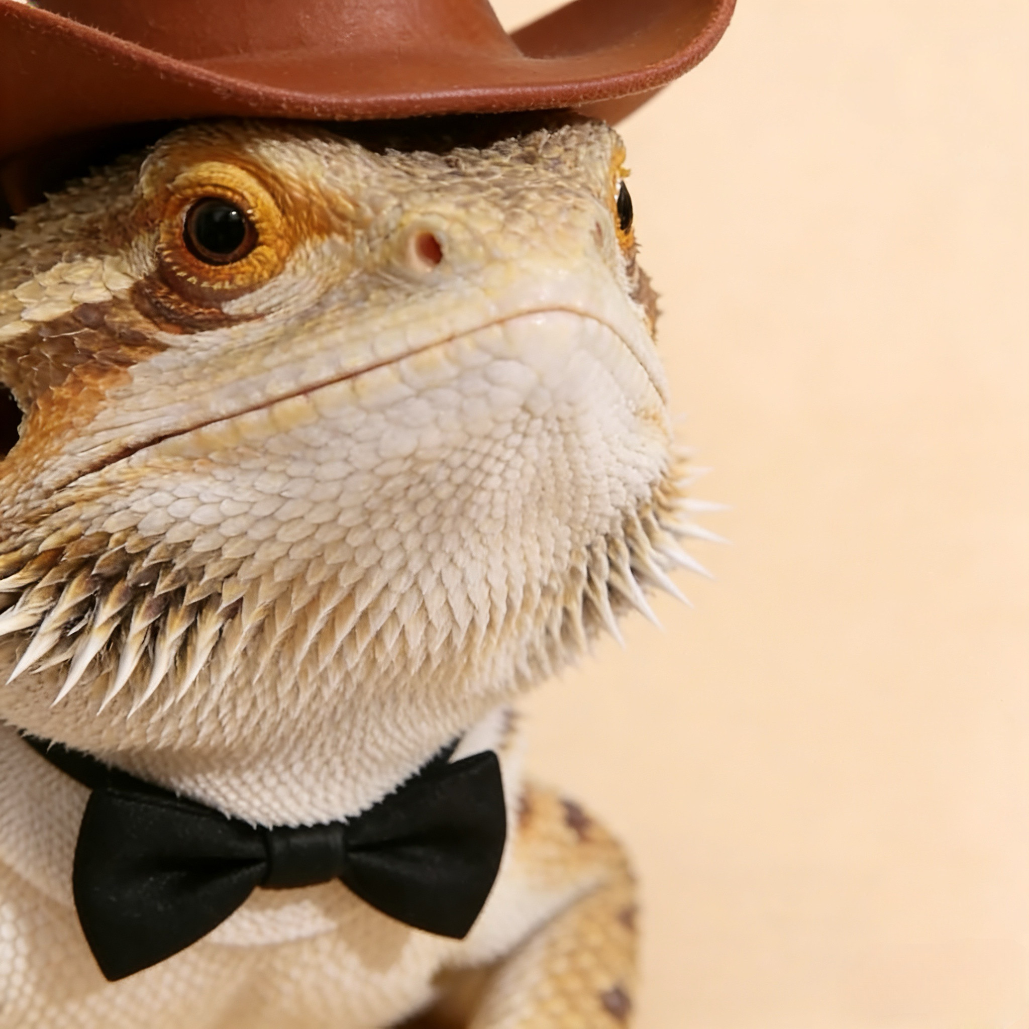 鬃狮蜥蜴帽子礼帽头套头饰爬宠外出变身装装饰牛仔帽造景拍照道具,淘宝优惠券,粉丝福利购,淘宝优惠卷