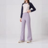 Girls' flared shark pants for spring and autumn wear wide-legged yoga pants for children's elastic slightly flared high-waisted sports bottoming pants