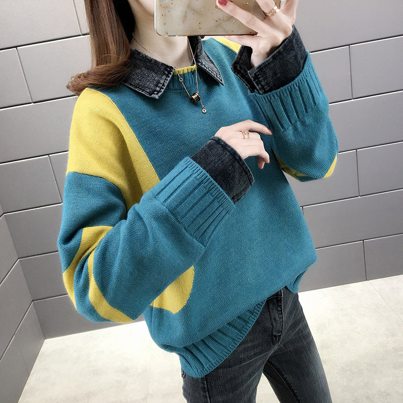 秋装2020年新款女装爆秋季茧型毛衣 贝雪丽毛针织衫