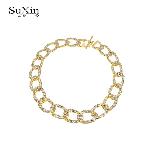 苏心 Модная цепочка до ключиц, европейский стиль, популярно в интернете, коллекция 2021