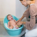Импортная детская ванна для новорожденных для раннего возраста с сидением, Италия
