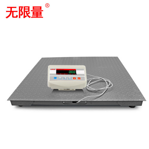 无限量电子地磅秤1-3吨称猪称牛小型地磅畜牧5吨带围栏工业地磅秤 - 图1