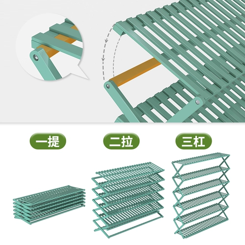 Стеллажи для обуви многослойная пылепроницаемая домохозяйственная простая дверь Небольшой шкаф для хранения общежития артефакт складной