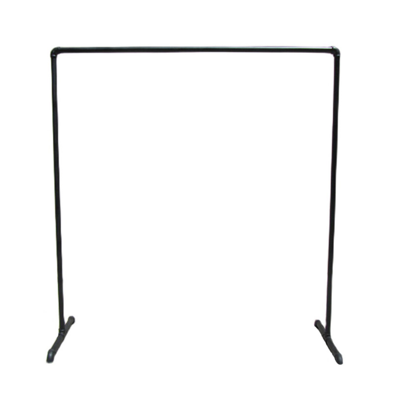 单杠置地式烤漆黑色晾衣架落地简易室内家用卧室阳台凉挂衣服架子,淘宝优惠券,粉丝福利购,淘宝优惠卷