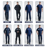 Демисезонные джинсы с начесом, мужской износостойкий хлопковый комбинезон