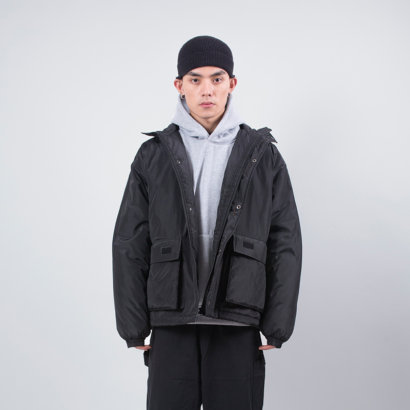 18ss 情侣棉服 oversize CPS BRAND 糖利色多口袋工装外套国潮加厚 18ss 情侣棉服 oversize CPS BRAND 糖利色多口袋工装外套国潮加厚