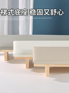 美甲斜面手枕套装原木高低组合