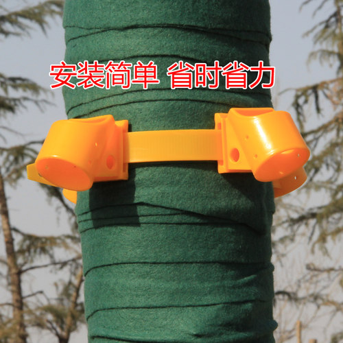 树木支撑固定器绿色塑料套杯绑扎带卡扣园林绿化大树支撑器稳固树 - 图1