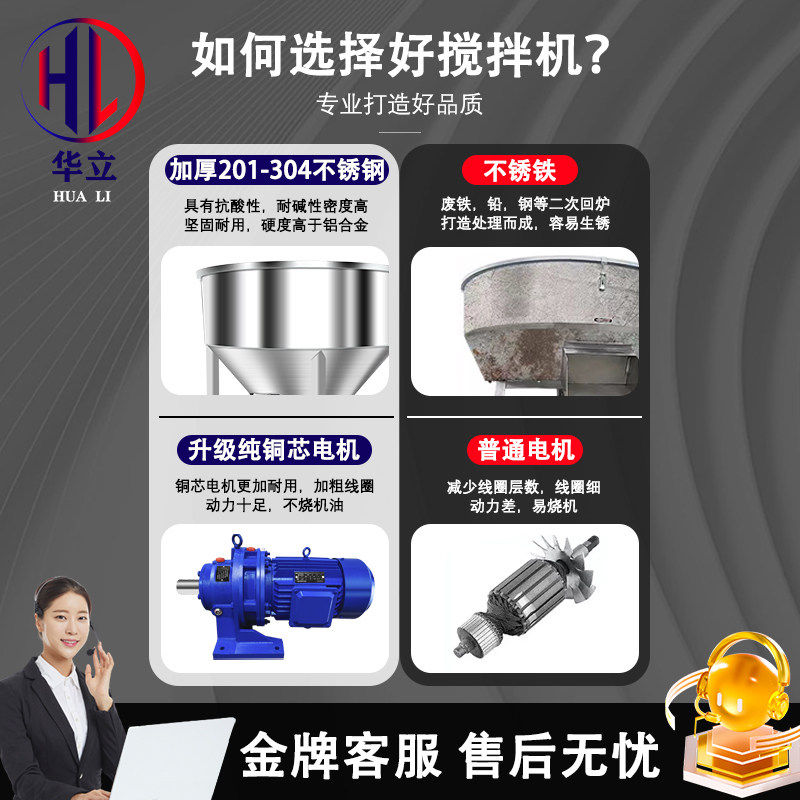不锈钢搅拌机饲料颗粒混合拌药304拌料机种子包衣小型家用养殖场,淘宝优惠券,粉丝福利购,淘宝优惠卷