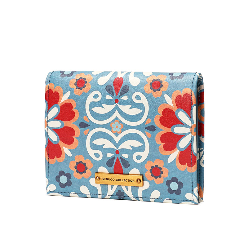 venuco短款女简约可爱小清新零钱包 venuco钱包