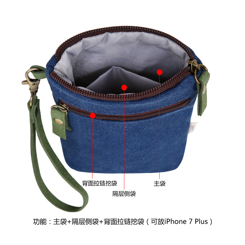 三色补丁手提包女2020新款零钱包 三色补丁手机包