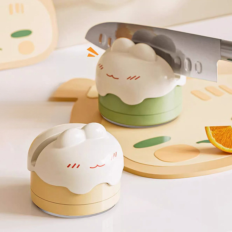 圆形吸盘磨刀石家用厨房磨菜刀剪刀工具神器新款专业快速磨刀器,淘宝优惠券,粉丝福利购,淘宝优惠卷