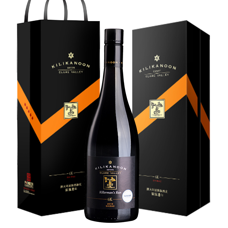 张裕先锋国际 原瓶进口红酒澳洲歌浓酒庄原瓶进口6k设拉子干红