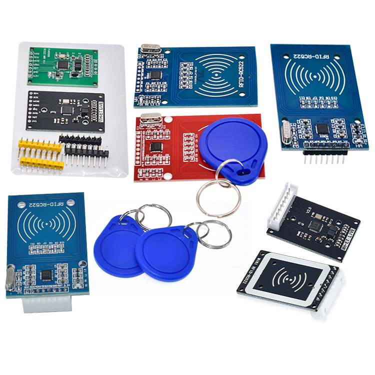 MFRC-522 RC522RFID射频 IC卡感应模块读卡器送S50复旦卡钥匙扣-图0