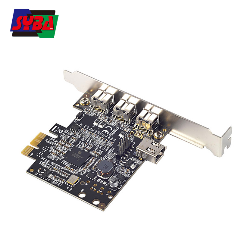 西霸FG-EFWB-V1T-003BI PCI-E转1394b火线采集扩展卡 TI德州仪器 - 图1