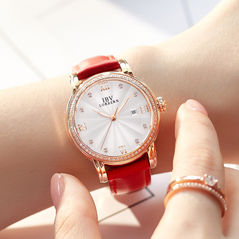 瑞士正品女士防水时尚简约潮机械表 嘉年华世捷尔国产腕表