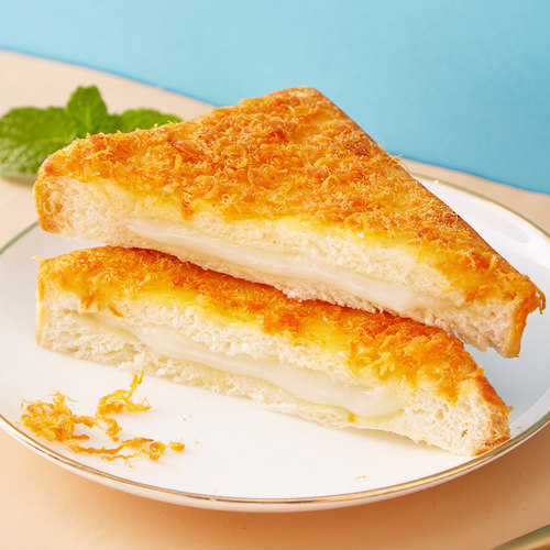 比比赞肉松面包吐司早餐食品即食整箱蛋糕类小吃休闲网红零食推荐 - 图2
