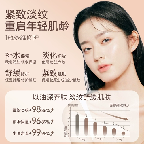 Эфирное масло с розой в составе для лица, подтягивающий антиокислительный массажер для ухода за кожей, против морщин