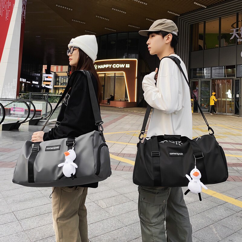  单色空间旅行袋