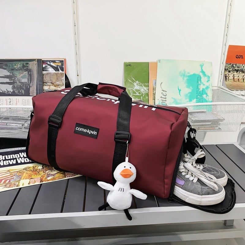  单色空间旅行袋