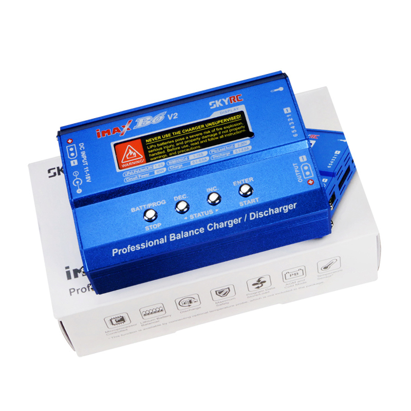 天空SKYRC车船航模3S锂电池IMAX B6 V2平衡充电器1.5V-24V充电器 - 图3