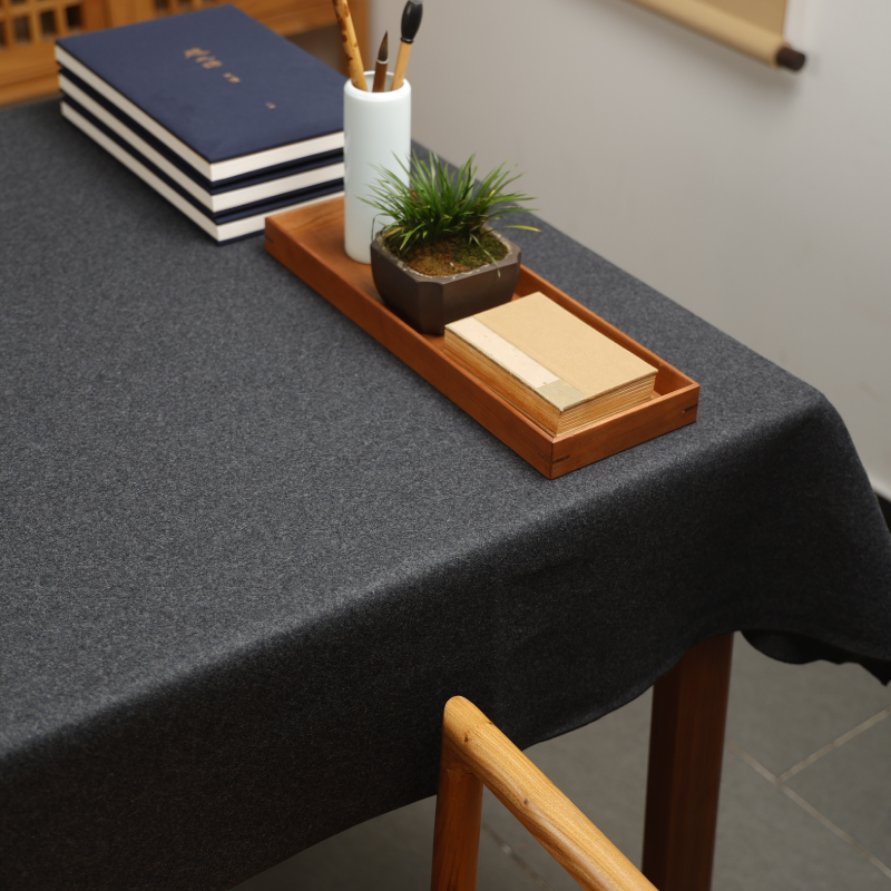 【60%羊毛锁边】锁边羊毛毡 毛毡子 书画毡毛笔练字书法专用毛毡垫文房四宝写毛笔字垫的毡布 - 图0