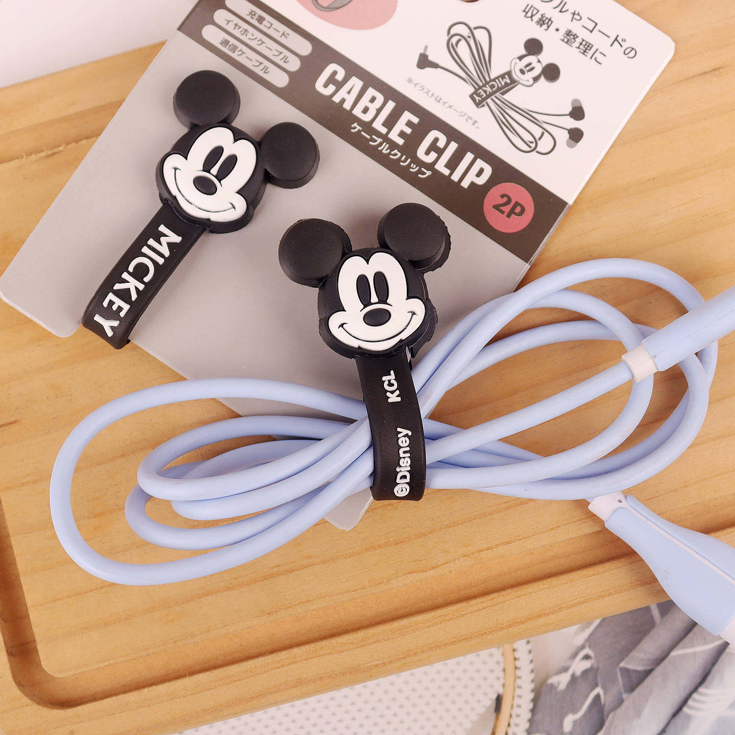 限量米奇集线器日本本土集线器电线扎带数据线收纳器理线器绑线带,淘宝优惠券,粉丝福利购,淘宝优惠卷