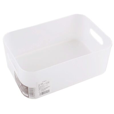 日本daiso大创化妆品收纳盒桌面整理盒pp透明塑料有盖小号置物架 虎窝淘