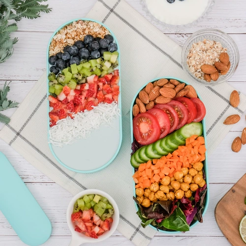 utillife Двухэтажный японский ланч-бокс, мини-бокс для школьников