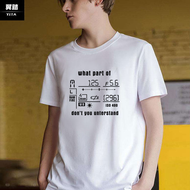 可定制canon佳能尼康莱卡t恤衫 翼踏服饰T恤