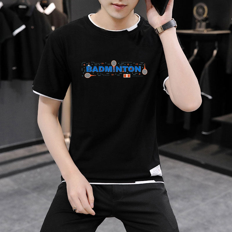 中国羽毛球协会爱好者运动夏t恤衫 翼踏服饰T恤