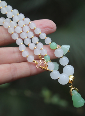 唐宫奇案李佩仪白鹿同款电视剧项链古风汉服配饰可爱清新绿色项饰