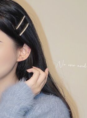ins网红复古小珍珠少女甜美仙气