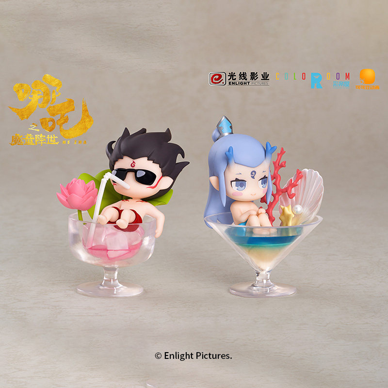 [现货gsc]哪咤魔童降世手办模型 幸运石玩具潮玩盲盒