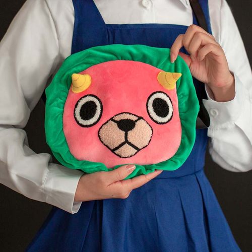 间谍过家家背包幸运石正版联名动漫周边阿尼亚奇美拉毛绒单肩包包 - 图2