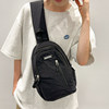 Casual large capacity trendy brand one-shoulder crossbody versatile men's bag