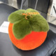 Real otter rabbit hair big persimmon ornaments moving gift decoration