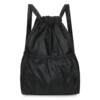 Large drawstring drawstring supermarket shopping bag fashionable backpack foldable portable sports backpack shopping waterproof