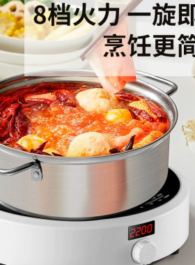 半球IH电磁炉2200W八档