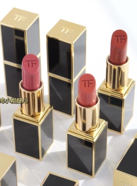 TOM FORD汤姆福特TF新品黑金方管奶油口红滋润06 11 19 20 100 16
