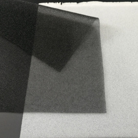 白色电脑机箱防尘棉风机风扇过滤网机柜设备散热防尘海绵50X40CM